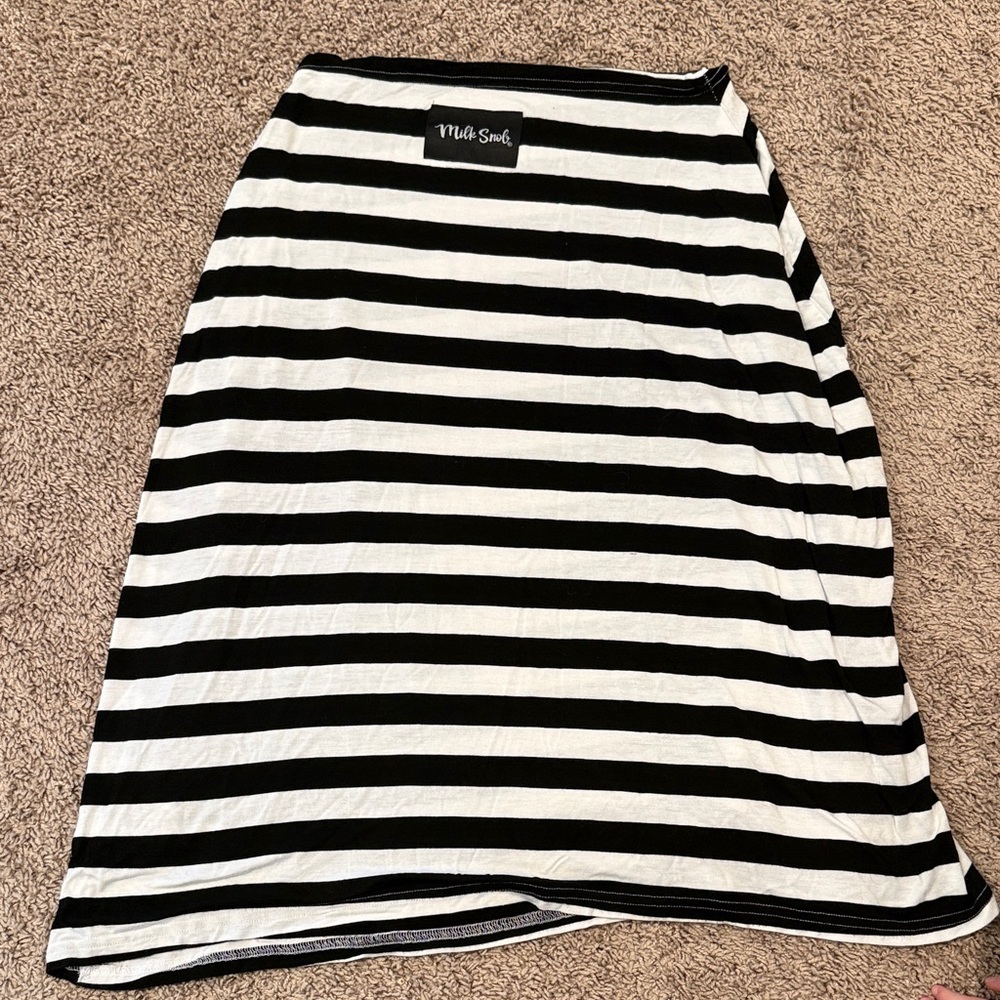 Monochrome Striped Car Seat Cover by Milk Snob